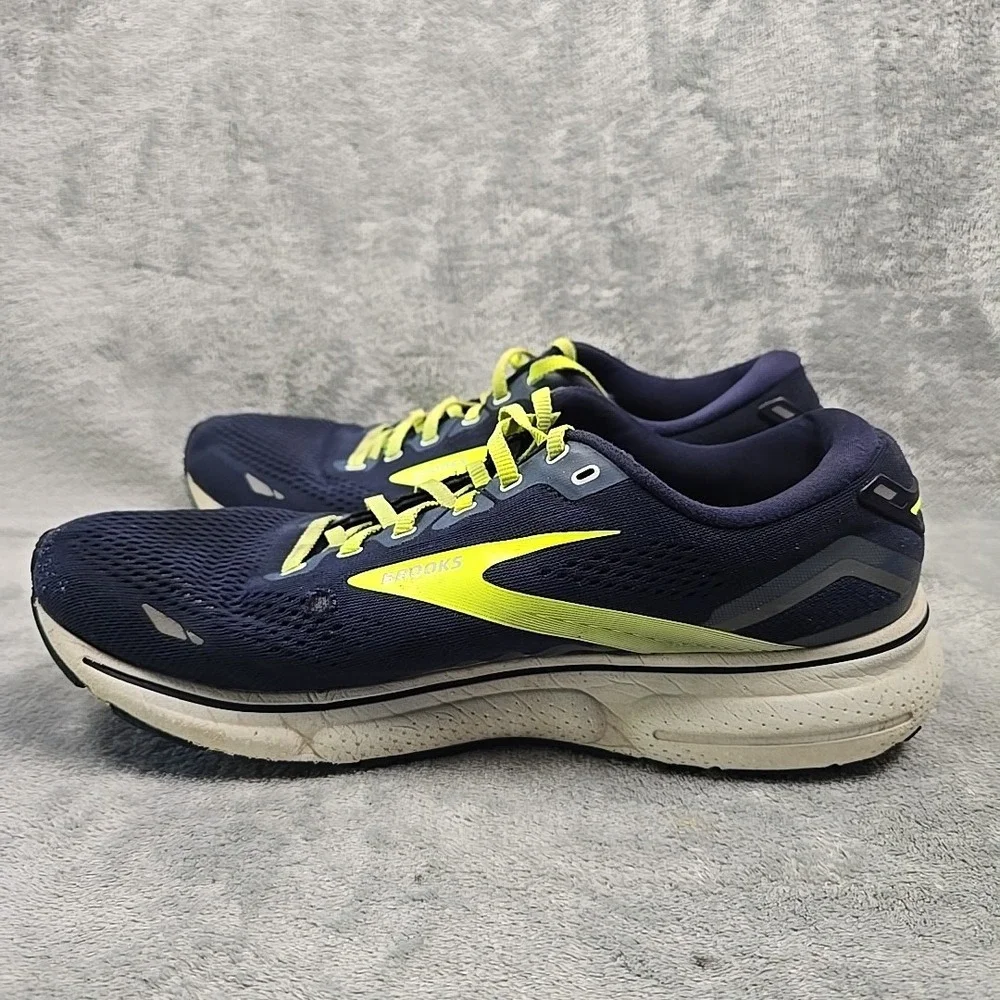 Brooks Ghost 15 Mens Size 12.5 Blue Athletic Running Shoes Sneakers 1103931D429‎